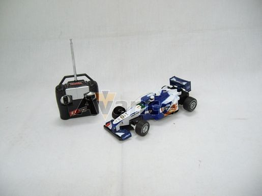 Carrinho Formula 1 Branco PQ