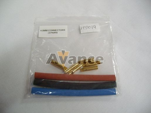 Leopard Banana Conector 4MM 3par