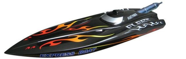 Flame Racing Boat