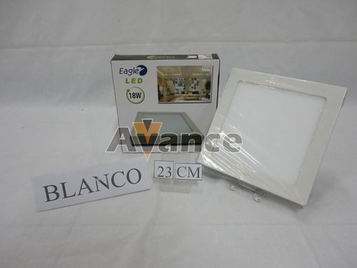 LED 18w Externo Blanco Cuadrado