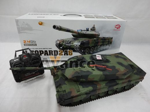 TANQUE LEOPARD 2A6 2,4G 1:16