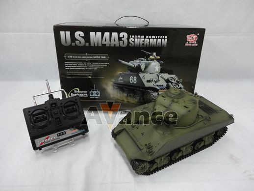 TANQUE US M4A3 SHERMAN 1:16