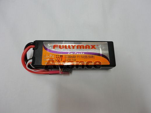 Bateria 11,1v 5000mah 55c TCH FULLYMAX