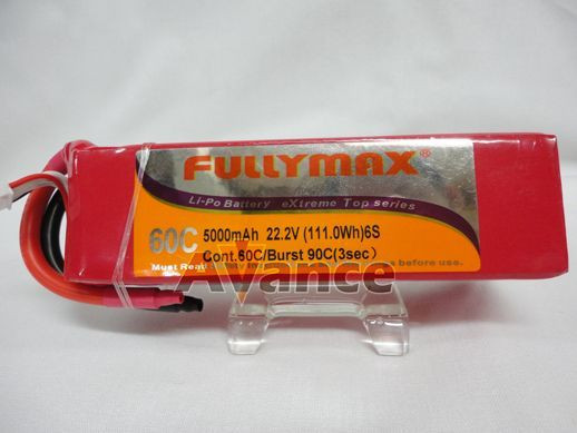 Bateria 22,2v 5000mah 60c FULLYMAX