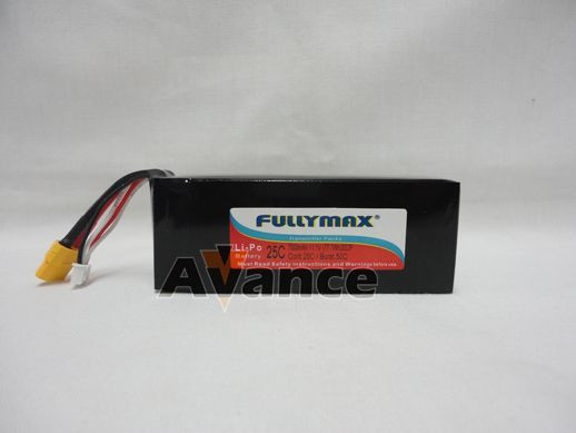 bateria 11,1v 7000mah xt 60c fullymax