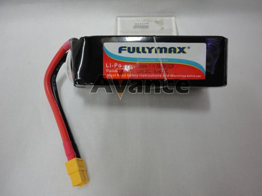 bateria 11,1v 5400mah xt60 fullymax