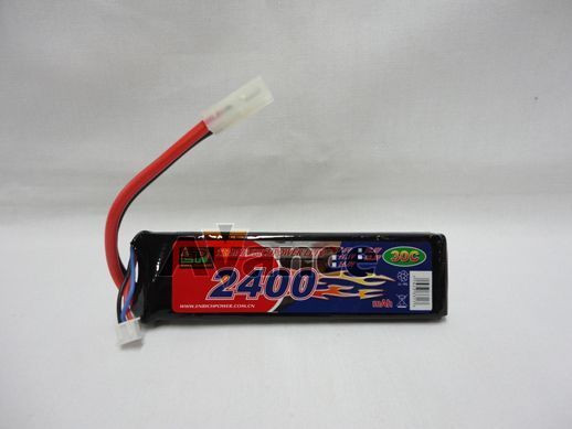 bateria 7,4v 2400mah 30c ep