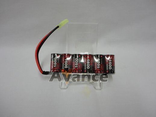 bateria 7,2v 2000mah sc stick tamiya EP