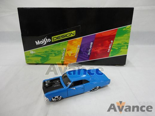 MS 1:24 DES CL MUSCLE 66 CHEVY CHEVELLE SS 396