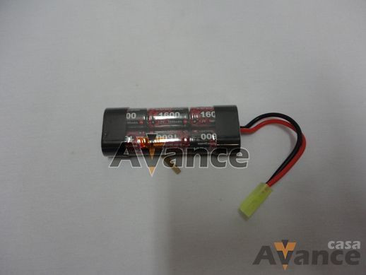 BAT 7.2V 1600MAH 2/3 MINI DOUBLE STICK EP